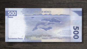 Банкнота Мексика 500 песо - 2019 рік - реверс