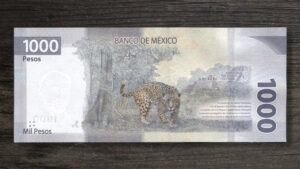 Банкнота Мексика 1000 песо - 2021 рік - реверс