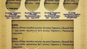 Альбом Шлях Гривні для монет 1 гривня 1992-2018 років - 2 сторінка