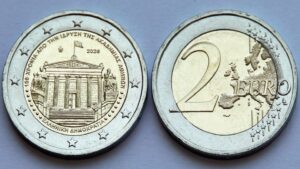 Монета Греція 2 євро - 100 років Афінській академії - 2026 рік