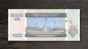 Банкнота Бурунді 1000 франків - 2006 рік - реверс