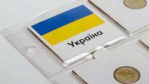 Kammer вкладки із прапорами країн для оформлення колекції монет - Україна