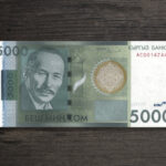 Банкнота Киргизстан 5000 сомів - 2016 рік - аверс