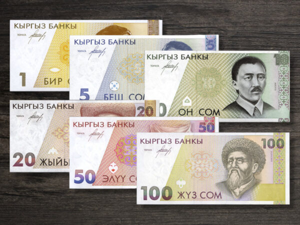 Киргизстан набір банкнот 1994 року