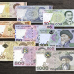 Киргизстан набір банкнот 1997-2002 років